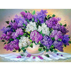 Flower & Woman Paint By Numbers Kit